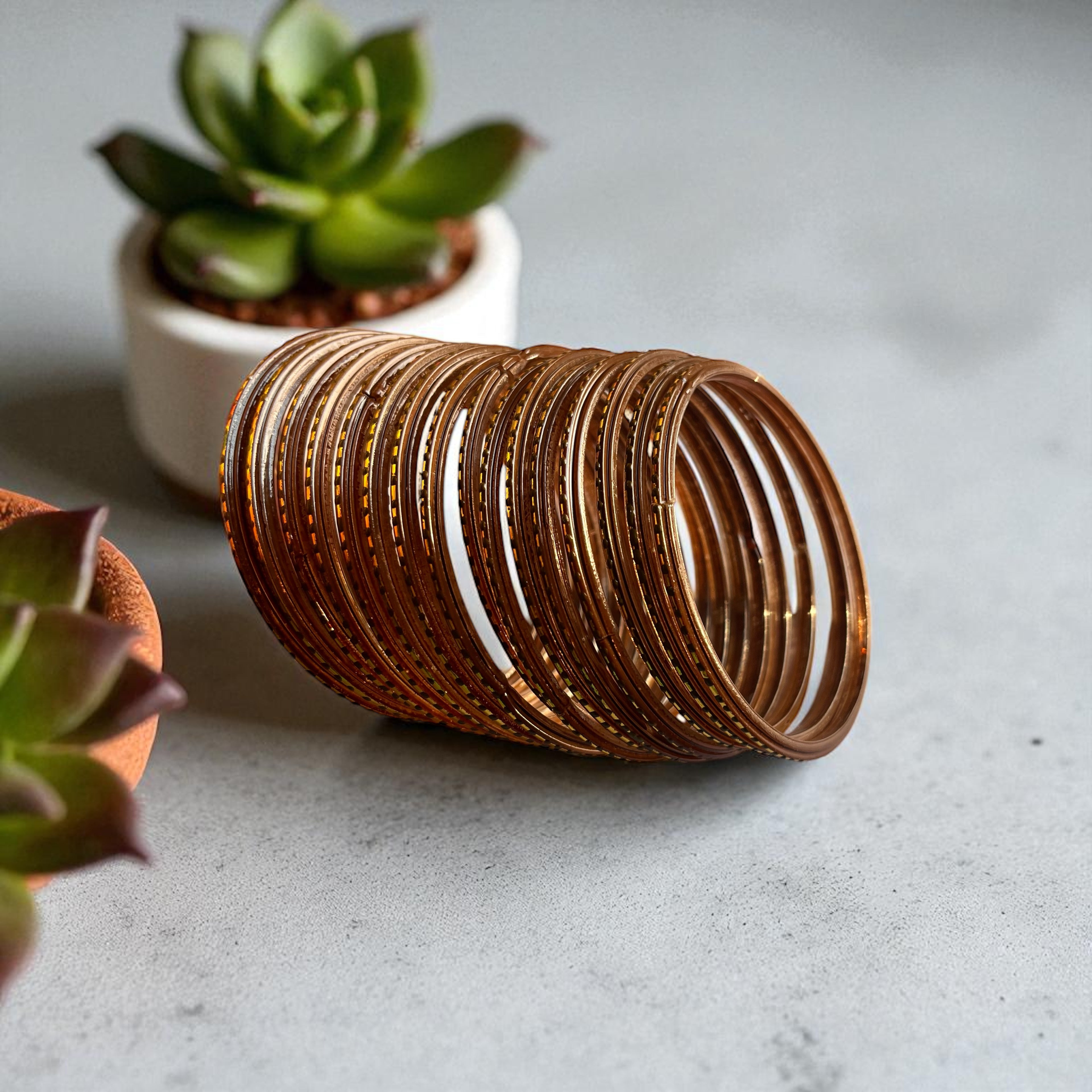 Bold Beauty Ethnic Bangles Set of 24