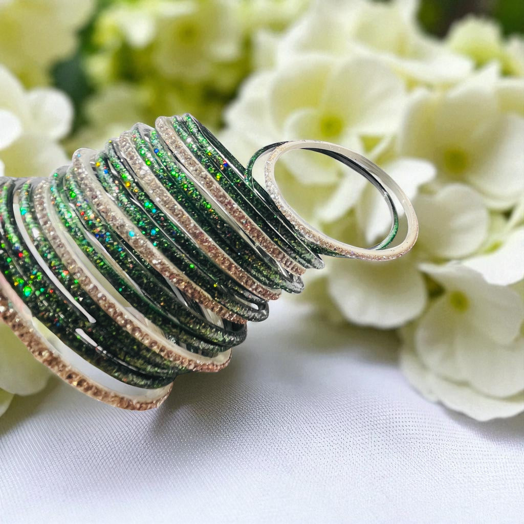 Graceful Handcrafted Chudi set of 24