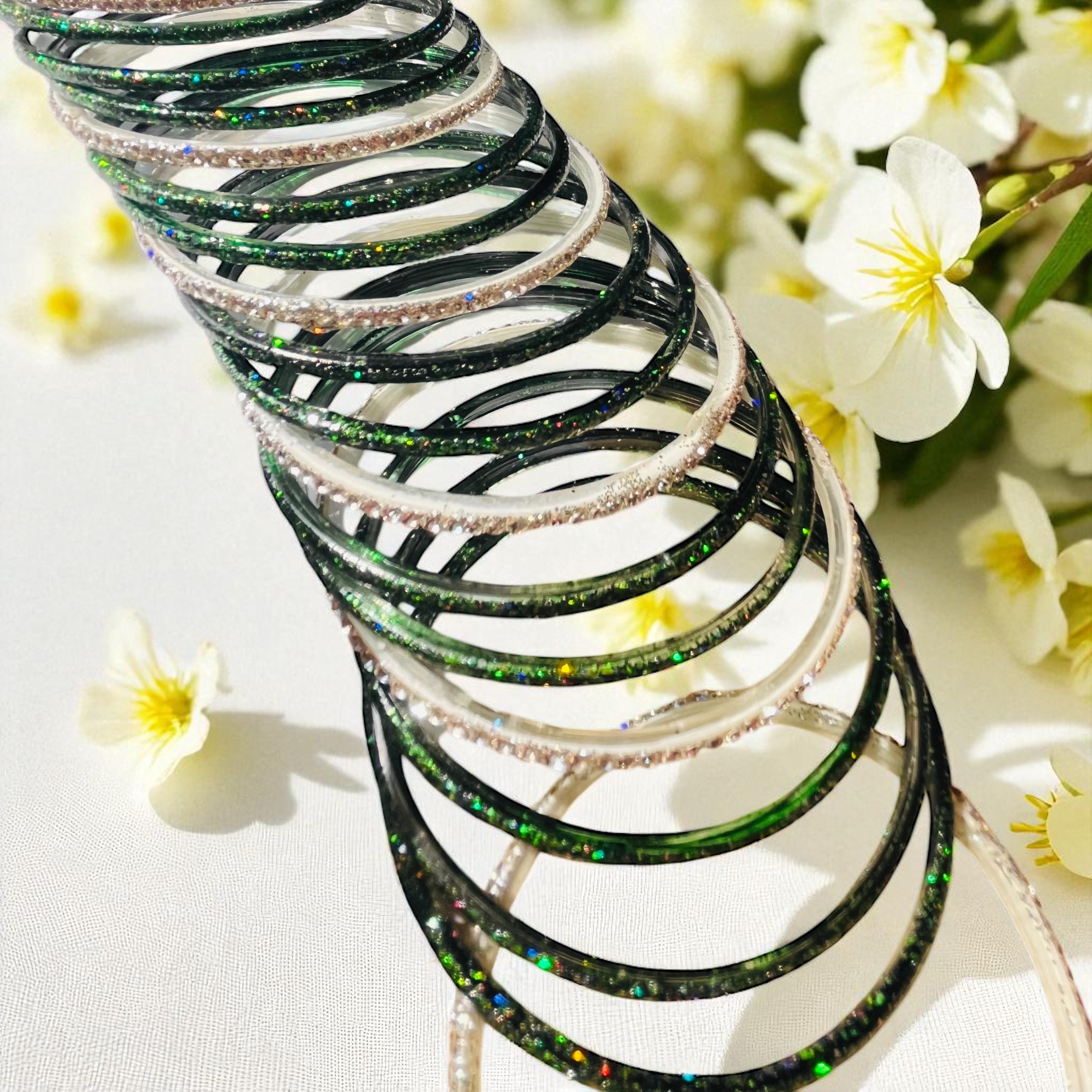 Graceful Handcrafted Chudi set of 24