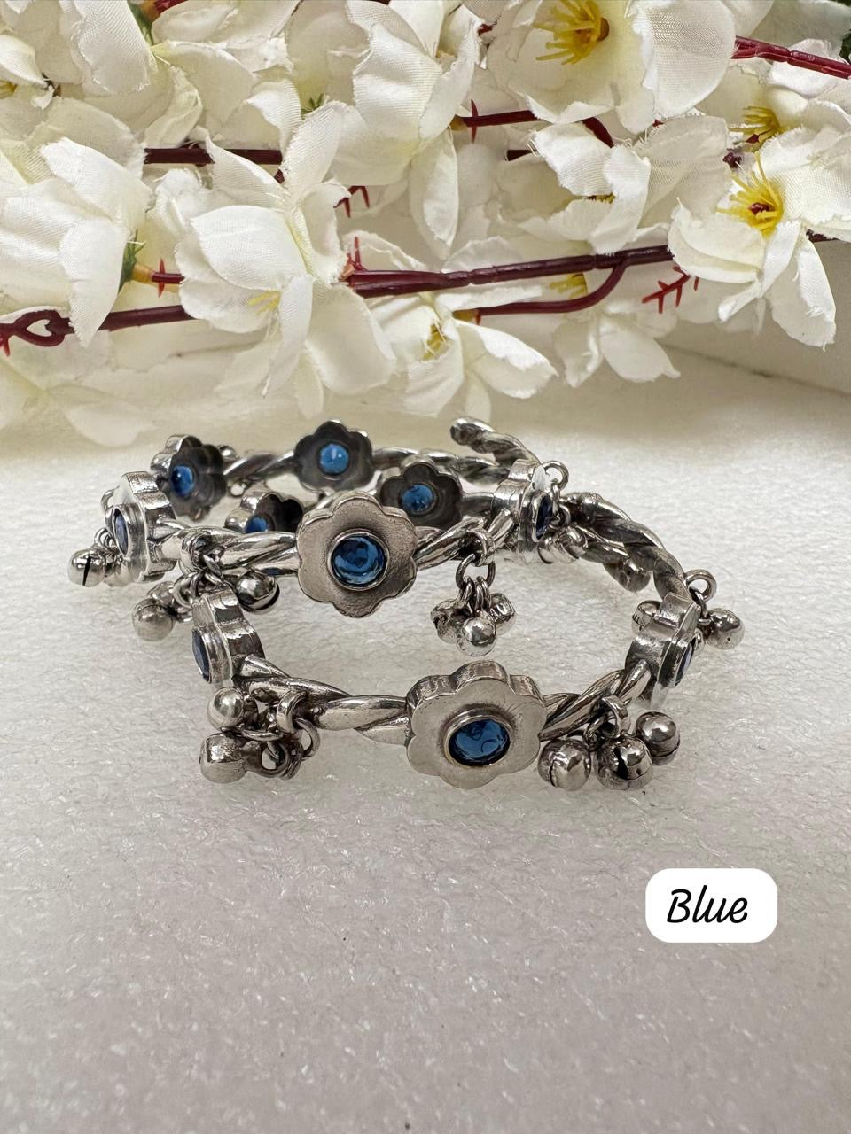 Boho Bloom Charm Bangles
