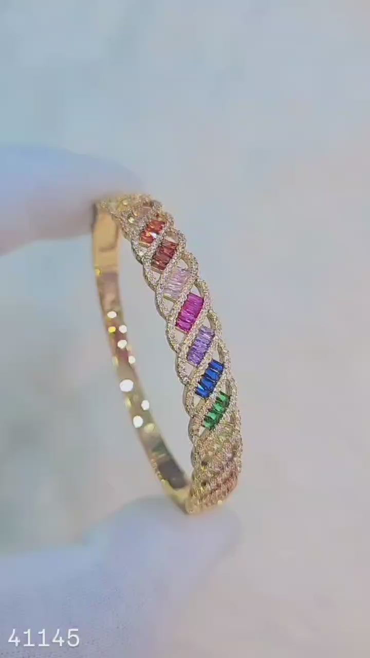 THE SHAHI LEHER SPECTRUM BANGLE
